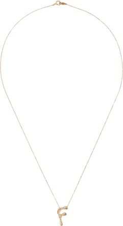 Charlotte Chesnais 18K yellow gold F diamond necklace - Oro