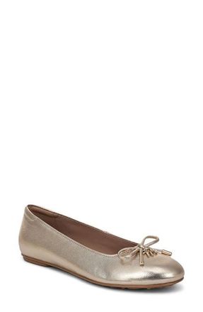 Naturalizer Ashlyn Ballet Flat in Light Champagne at Nordstrom, Size 5.5