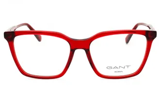 GANT GA50080 Rectangular Acetate Eyeglasses - Red