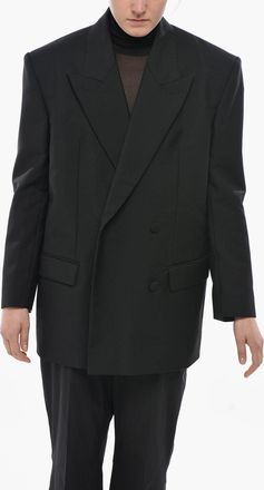 Givenchy Blazer Doppiopetto Oversized con Spalline Imbottite Givenchy