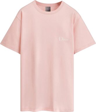 Dior T-SHIRT WITH EMBROIDERY IN COTTON JERSEY - Christian Dior - Man