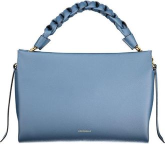 Coccinelle Blue Leather Women Womens Handbag