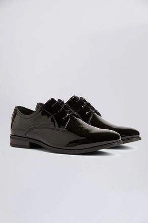Moss Mayfair Black Patent Dress Shoes