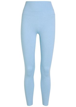 Varley Always Warm Stretch-jersey Leggings - Light Blue - S (UK8-10 / S)