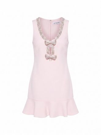 Self Portrait Crepe Mini Dress