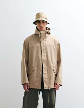 Asos parka idrorepellente stormMAX in stone-Neutro