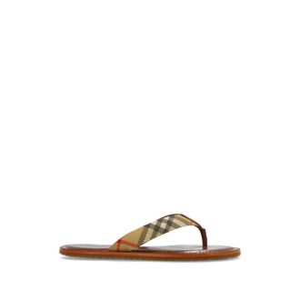 Burberry Check-pattern Sandals