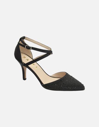 Ravel Womens Rainsville Womens Heeled Sandals - Black - Size: 6