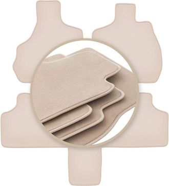 OEM Alfombrillas Premium Beige Para: Chrysler Voyager Iv 7 Plazas 2000-2008