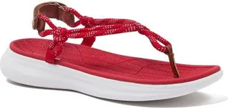 Lands End All Day Rope Sandals in Heritage Red at Nordstrom, Size 11