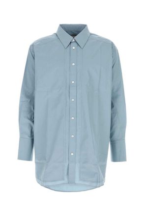 Ami Light Blue Relaxed Shirt