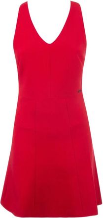 A|X Armani Exchange Red Dress - Dames - Korte kleedjes - Rood - M - Kleedjes
