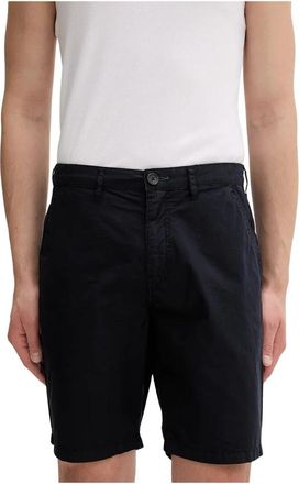 Paul Smith Geklede Chino Shorts - Heren - Korte Broeken - Blauw - W33 - Katoen - Korte Broeken