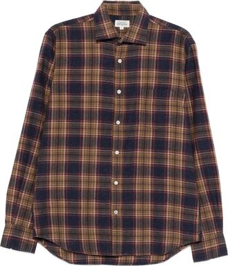 Hartford Camicia a quadri - Marrone