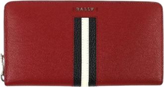 Bally Pre-owned Wallets, female, Red, Size: ONE SIZE Pre-owned Trainspotting Leather Long Wallet
