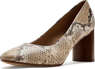 Cole Haan Nella Block Heel Pumps High Womens Heels Mojave Snake Print : 10.5 B - Medium, Leather