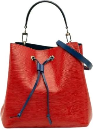 Louis Vuitton Pre-owned Bucket Bags, female, Red, Size: ONE SIZE Pre-owned Vintage Bucket Bag