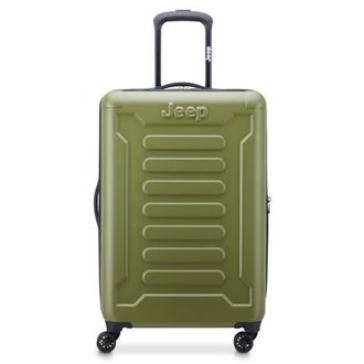 Jeep JH004C Checked-Medium 24 Inch Hardside Expandable Luggage with Spinner Wheels in Avocado at Nordstrom