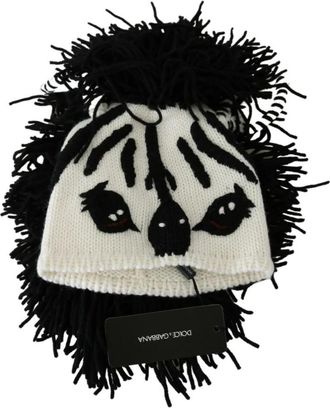 Dolce & Gabbana Beanies - Dames - Hoeden - Zwart - ONE Size - Wol - Accessoires