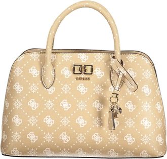 Guess Handbags, female, Beige, Size: ONE SIZE Emelie Logo Bag
