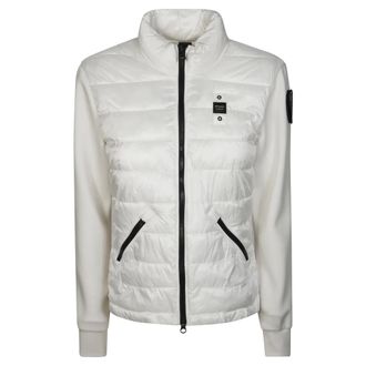 Blauer Winter Jackets, female, White, Size: XS Biker NY Felpa
