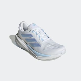 adidas Laufschuh ADIDAS PERFORMANCE SUPERNOVA STRIDE 2.0, Damen, Gr. 42, weiss (cloud wei&szlig;, glow blau, grau one), Synthetik, Textil, Schuhe Laufschuh