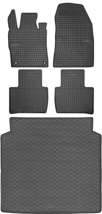 OEM Juego De Alfombrillas De Goma Para Peugeot 408 Fastback A Partir De 2022 + Alfombrilla Para El Maletero