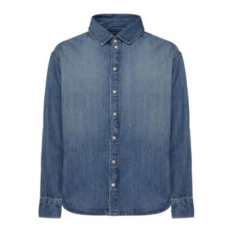 Jacquemus Denim Shirts, male, Blue, Size: S Simon de-N&icirc;mes Denim Shirt