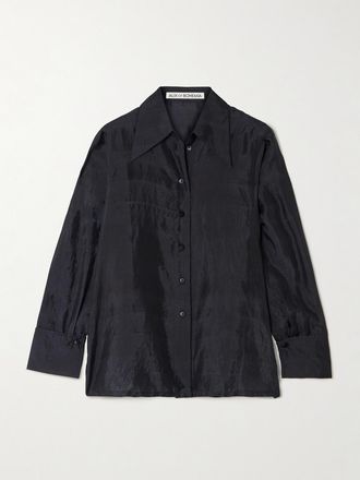 Alix of Bohemia Camicia In Seta Dana - Nero