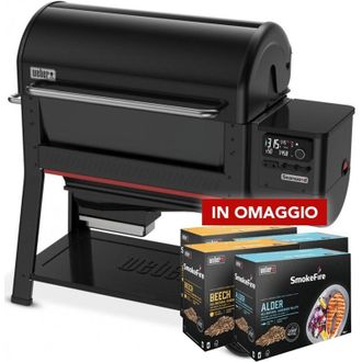 Weber Barbacoa Weber Pellet Searwood Xl Negro C&oacute;d. 1500131