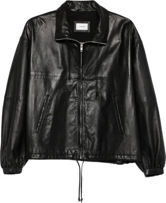 Haikure Giacca Jordan in pelle - Nero