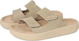Veja Etna Womens Sandals Taupe Almond Almond : EU 37 (US Womens 6) M, Suede