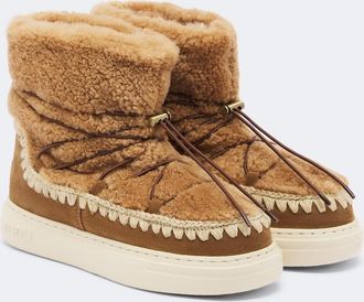 Mou Sneaker Bold shearling ankle boots