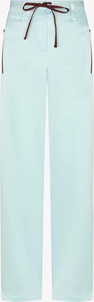 Serena Bute Satin Utility Jogger - Pale Blue