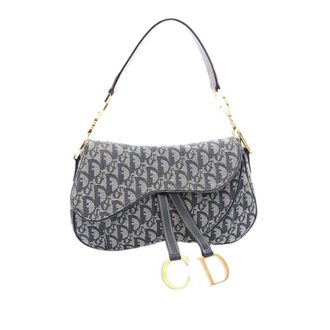 Dior Pre-owned Dior issimo Canvas Double Saddle Bag Ladies HR9ASL8UEOA987TC