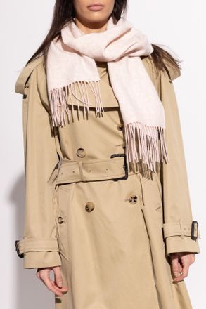 Burberry Cashmere Scarf, Unisex, Pink