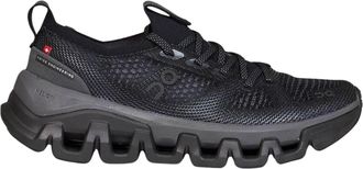 On Cloud X Tempo 1 Technical Black Low-Top Mesh Sneakers
