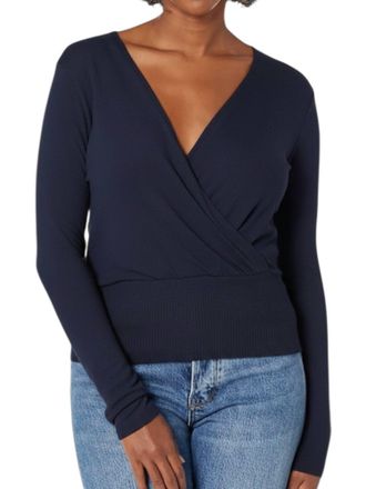Michael Stars India Surplice Top In Nocturnal