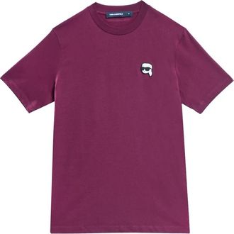 Karl Lagerfeld NFT T-Shirt - Heren - T-shirts - Rood - L - Katoen - Tops