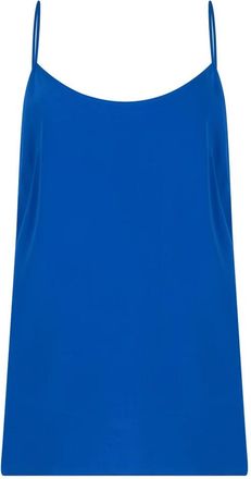 Alberta Ferretti Sleeveless Top - Dames - Tops zonder mouwen - Blauw - L - Tops