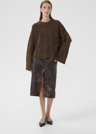Karen by Simonsen Pullover KBBlake Baggy fit black brown