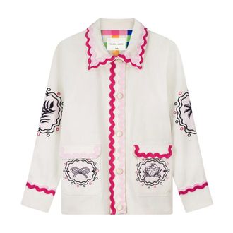 Fabienne Chapot Mujer, Chaquetas, Beige, Talla: S