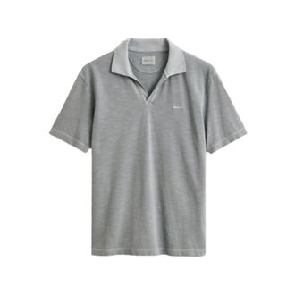 GANT Hombre, Camisetas, Gris, Talla: L