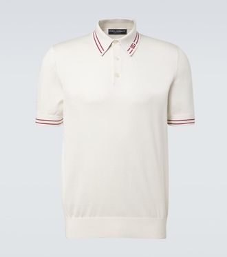 Dolce & Gabbana Polo DG in seta