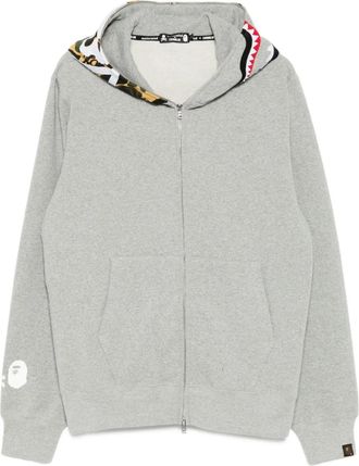 Mastermind Japan x Bape Felpa con cappuccio e inserto camouflage - Grigio