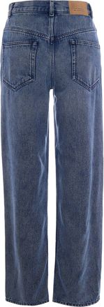 Isabel Marant Womens Jeans Jenny Light Blue Lyocell
