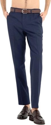 HUGO BOSS Broeken > Chinos - Heren - Nette broeken - Blauw - XL - Broeken