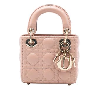 Dior Pre-owned Dior Micro Lambskin Cannage Lady Ladies VMMKABRDE30LJ0VY
