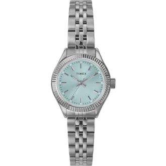 Timex Mini Legacy Bracelet Watch, 25mm in Silver at Nordstrom