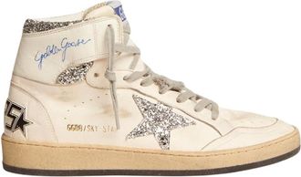Golden Goose Sky Star Nappa Upper - Dames - Sneakers - Wit - 36 EU - Katoen - Schoenen